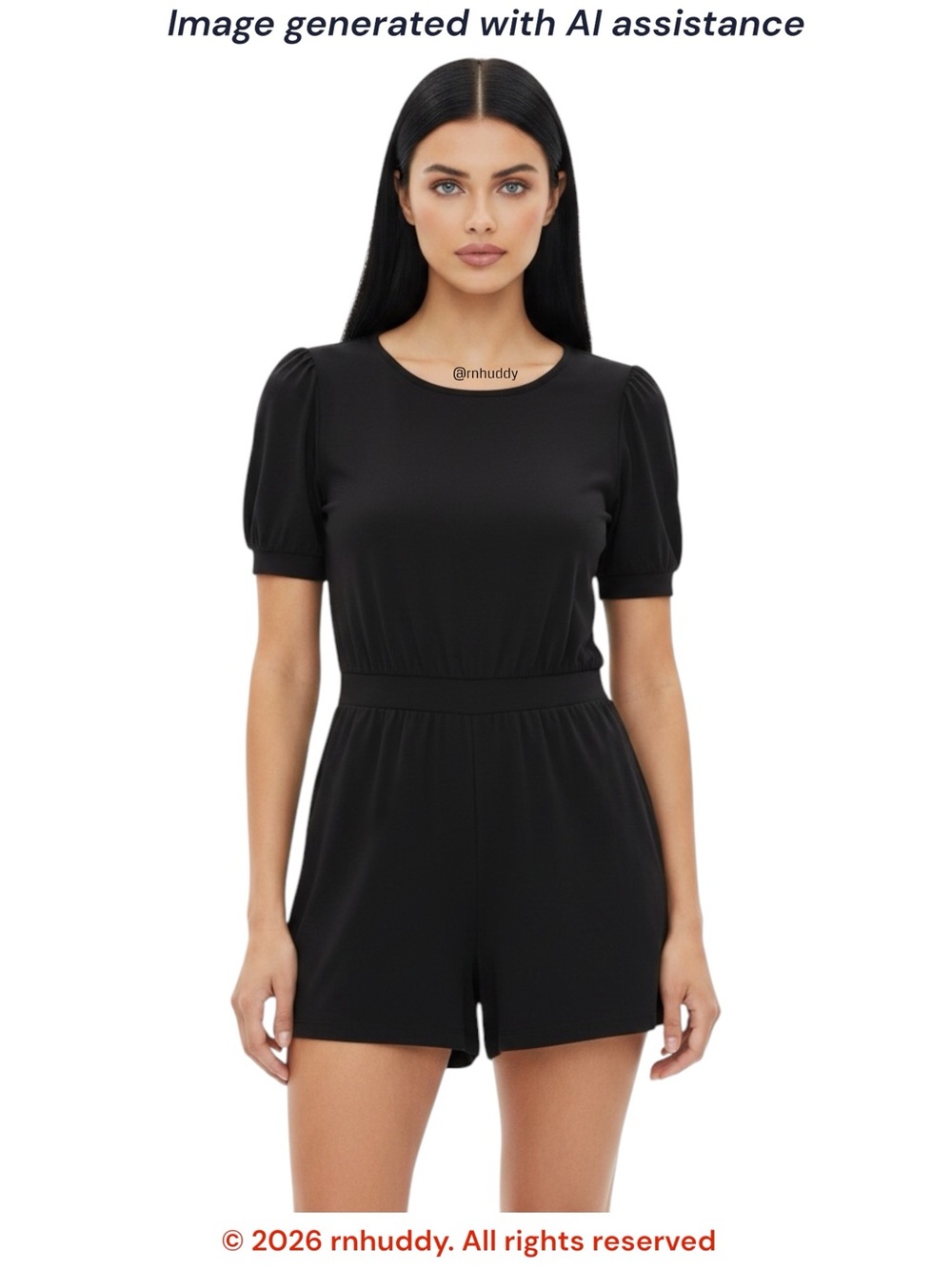 New York & Company XXL black cotton romper